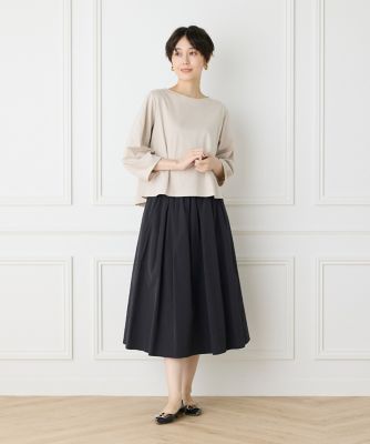 タックギャザースカート（７０４４１５２０３２）