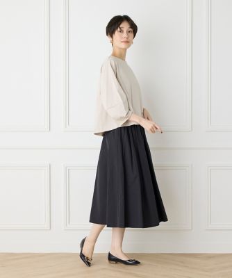 タックギャザースカート（７０４４１５２０３２）