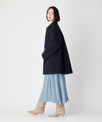 タックギャザーサテンスカート（７０４４１５２０４４）