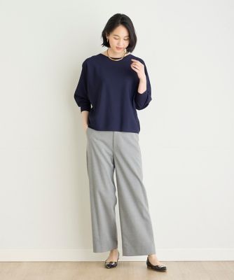 クロップドストレートパンツ（７０４４１６１００３）