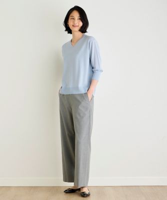 クロップドストレートパンツ（７０４４１６１００３）