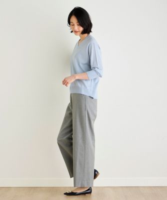 クロップドストレートパンツ（７０４４１６１００３）