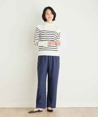 メランジツイルイージーパンツ（７０４４１６１０１２）