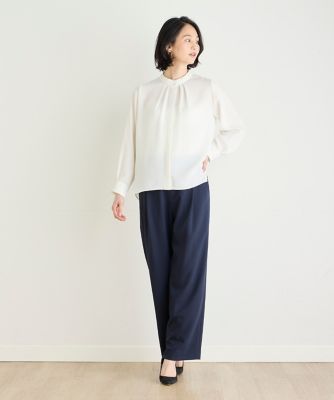 ワンタックストレートパンツ（７０４４１６１０３６）