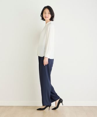 ワンタックストレートパンツ（７０４４１６１０３６）