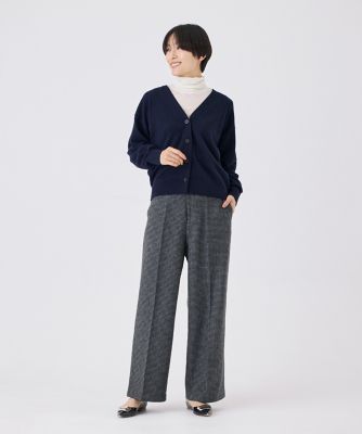 千鳥チェックストレートパンツ（７０４４１６１０５１）