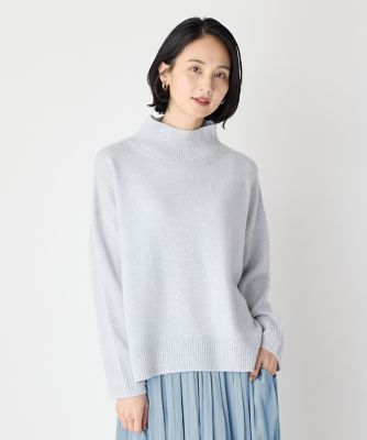 メリノウールハイネックニット（7044170008） | 7-IDconcept  