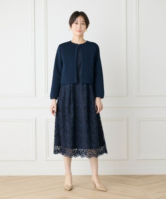 クルーネックショートカーディガン（７０４４１７８０２４）