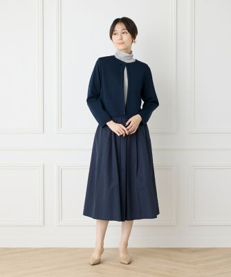 クルーネックショートカーディガン（７０４４１７８０２４）