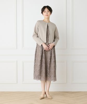 クルーネックショートカーディガン（７０４４１７８０２４）