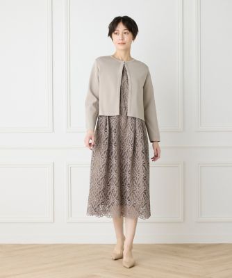クルーネックショートカーディガン（７０４４１７８０２４）
