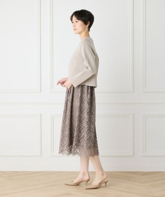 クルーネックショートカーディガン（７０４４１７８０２４）
