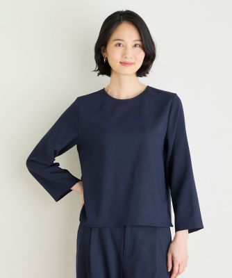 バックボタンブラウス（７０４４１８２０３５）