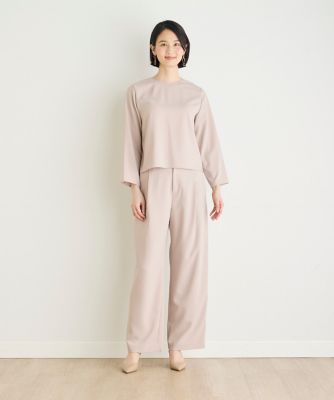バックボタンブラウス（７０４４１８２０３５）