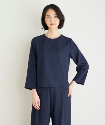 バックボタンブラウス（７０４４１８２０３５）