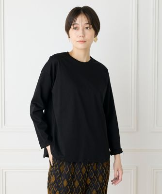 ＜7-IDconcept.(Women)＞スーピマコットンロングＴシャツ（７０４４１９０００５）