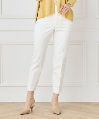 ＜7-IDconcept.(Women)＞《大きいサイズ》コットンストレッチベーシックパンツ（７０５０１６１８０５）