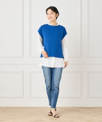 Ｈ．　Ｓａｌｔ　　ミッドライズテーパードデニムパンツ　《Ｈｅａｌｔｈｙ　ＤＥＮＩＭ》（７０５１１６１００３）