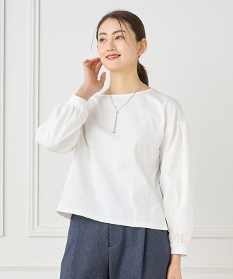 ＜7-IDconcept.(Women)＞ボリューム袖プルオーバー（７０５１１９０００２）