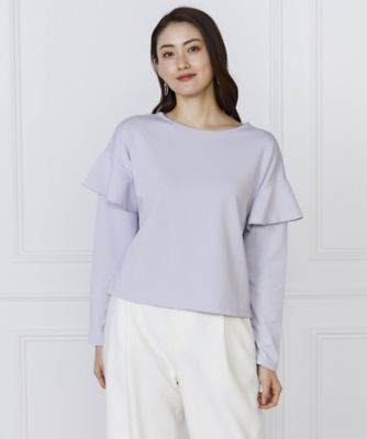 UNTITLED｜【コットン100/8色展開】肩タックプルオーバー