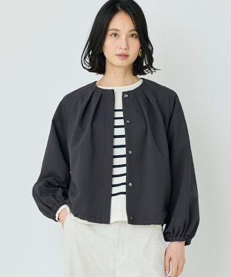 ＜7-IDconcept.(Women)＞《大きいサイズ》サッカーストレッチブルゾン（７０５２１４４８３０）