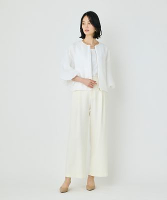 《大きいサイズ》バルーンスリーブＪＱブルゾン（７０５２１４４８３１）