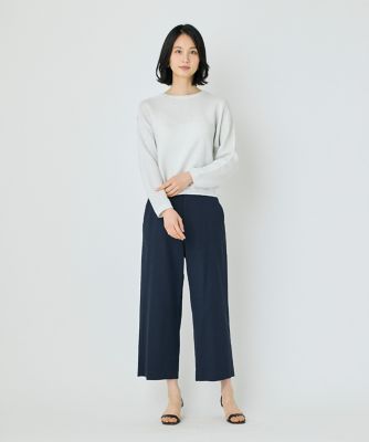 ワイドクロップトパンツ（７０５２１６１０２６）