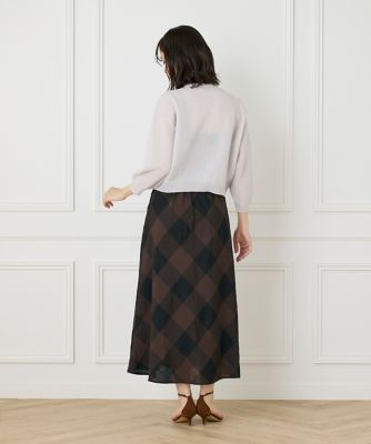 透かし柄カーディガン（７０５２１７８０１２）