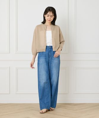 透かし柄カーディガン（７０５２１７８０１２）