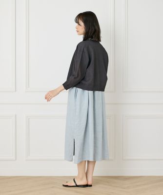 大きいサイズ》透かし柄カーディガン（7052178812