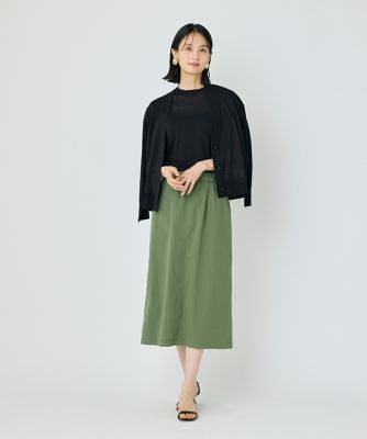 《大きいサイズ》コットンナイロンＶネックカーディガン　（７０５２１７８８１４）