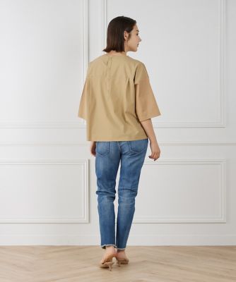 布帛コンビネーションＴシャツ（７０５２１９００２４）