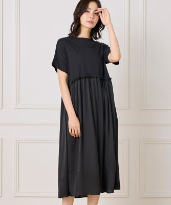 7-IDconcept.(Women)/セブンアイディコンセプト 《大きいサイズ》コンビネーションワンピース（７０５２１９２８２６）