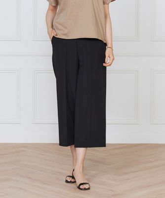 7-IDconcept.(Women)/セブンアイディコンセプト ワイドクロップトパンツ(7053161032) 10クロ パンツ・ズボン【三越伊勢丹/公式】