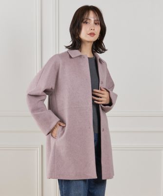 大きいサイズ〉ステンカラーコート（7054111808） | 7