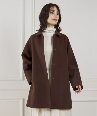 大きいサイズ〉ステンカラーコート（7054111808） | 7