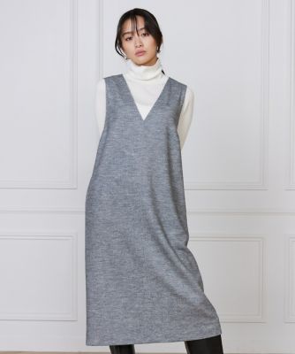 ＜7-IDconcept.(Women)＞《大きいサイズ》ジャンパースカート（７０５４１２１８０４）