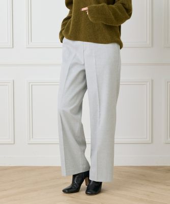 ＜7-IDconcept.(Women)＞センタープレスワイドパンツ（７０５４１６１００３）