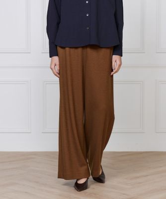 大きいサイズ》ドロストストレートワイドパンツ（7054161806