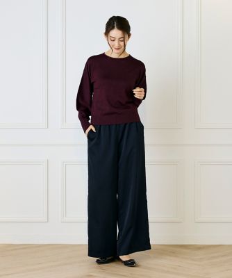 n*o様 muveil パフスリーブラメプルオーバー ラメパフスリーブニットプルオーバー（7054170017