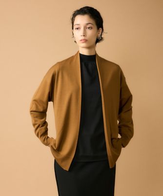 7-IDconcept.(Women)/セブンアイディコンセプト 着流しロングカーディガン(7054178002) 41ベージュ トップス【三越伊勢丹/公式】