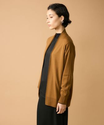 着流しロングカーディガン（7054178002） | 7-IDconcept