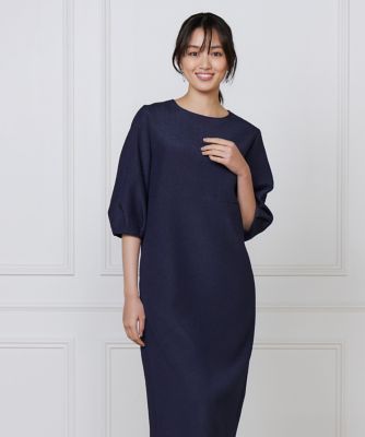 大きいサイズ》フクレジャカードワンピース（7061121804