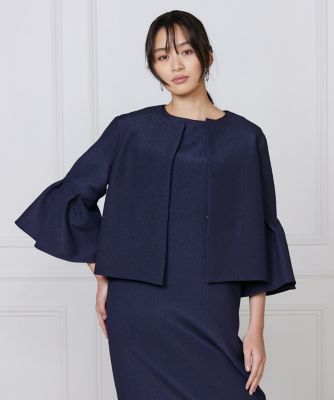 タックフレアスリーブジャケット（7061141003） | 7