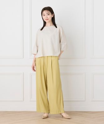 クロップト丈ブラウス（7062182031） | 7-IDconcept.(Women