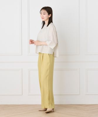 クロップト丈ブラウス（7062182031） | 7-IDconcept.(Women