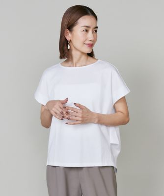 バックロングサイドタックプルオーバー《日本製