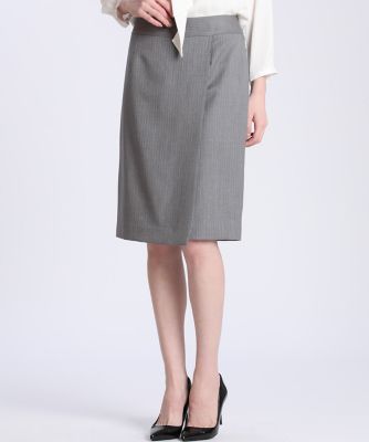 ピンストライプラップデザインスカート ７１０２１５２００１ 三越伊勢丹オンラインストア 公式