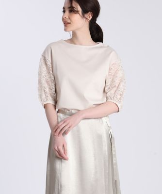 パフスリーブレースカットソー ７１０２１９００２３ 三越伊勢丹オンラインストア 公式