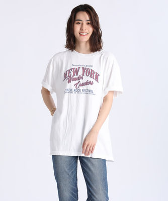 ＜SUPERIOR CLOSET (Women)＞《ＳＵＰＥＲＩＯＲ　ＣＬＯＳＥＴ》ＲＯＣＫ　ＦＥＳ　Ｔシャツ《ＧＯＯＤ　ＲＯＣＫ　ＳＰＥＥＤ》（７１１２１９０６２６）